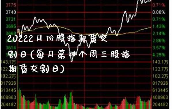 20222月份股指期货交割日(每月第四个周三股指期货交割日) (https://www.njaxzs.com/) 期货开户 第1张