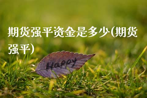 期货强平资金是多少(期货强平) (https://www.njaxzs.com/) 期货直播间 第1张