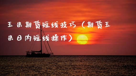 玉米期货短线技巧（期货玉米日内短线操作） (https://www.njaxzs.com/) 内盘期货 第1张