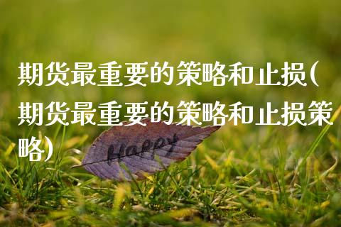 期货最重要的策略和止损(期货最重要的策略和止损策略) 黄金期货 第1张-爱新财经 期货最重要的策略和止损(期货最重要的策略和止损策略) (https://www.njaxzs.com/) 黄金期货 第1张