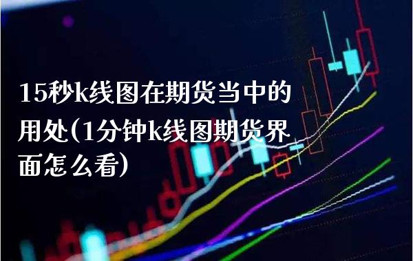 15秒k线图在期货当中的用处(1分钟k线图期货界面怎么看) (https://www.njaxzs.com/) 黄金期货 第1张