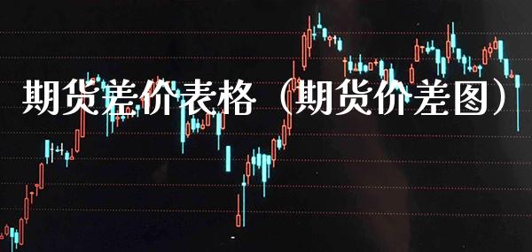 期货差价表格（期货价差图） (https://www.njaxzs.com/) 黄金期货 第1张