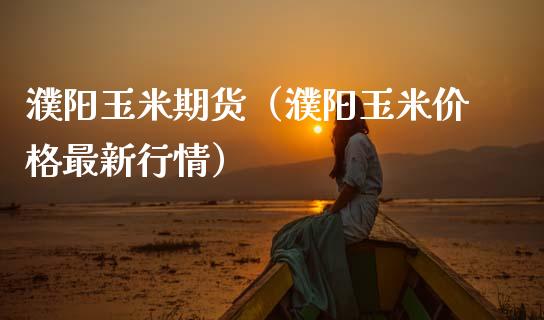 濮阳玉米期货（濮阳玉米最新行情） (https://www.njaxzs.com/) 期货开户 第1张