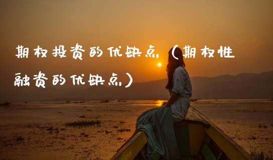 期权投资的优缺点（期权性融资的优缺点） (https://www.njaxzs.com/) 内盘期货 第1张