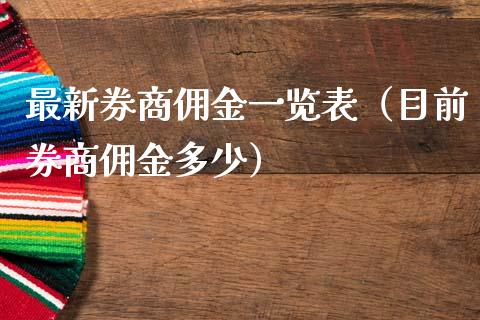 最新券商佣金一览表（目前券商佣金多少） (https://www.njaxzs.com/) 期货直播间 第1张