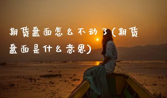 期货盘面怎么不动了(期货盘面是什么意思) (https://www.njaxzs.com/) 期货行情 第1张