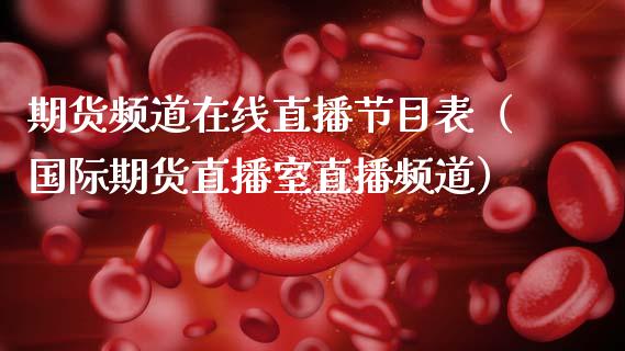 期货频道在线直播节目表（国际期货直播室直播频道） (https://www.njaxzs.com/) 期货直播间 第1张