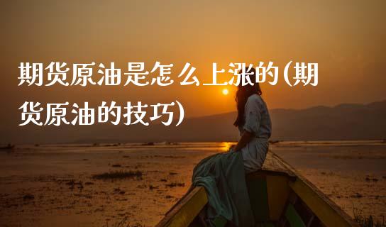 期货原油是怎么上涨的(期货原油的技巧) (https://www.njaxzs.com/) 期货直播间 第1张