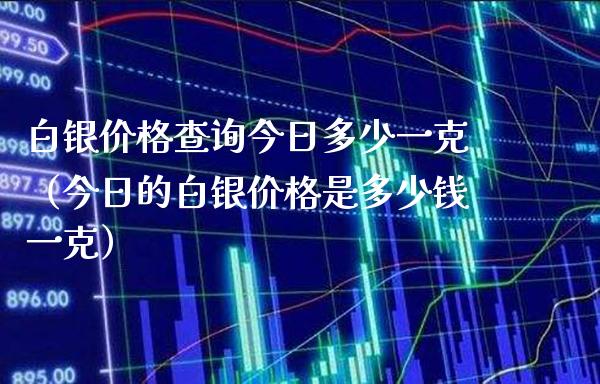 白银查询今日多少一克(今日的白银是多少钱一克) 期货直播间 第1张-爱新财经 白银查询今日多少一克(今日的白银是多少钱一克) (https://www.njaxzs.com/) 期货直播间 第1张