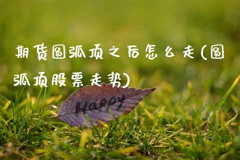 期货圆弧顶之后怎么走(圆弧顶股票走势) (https://www.njaxzs.com/) 期货开户 第1张