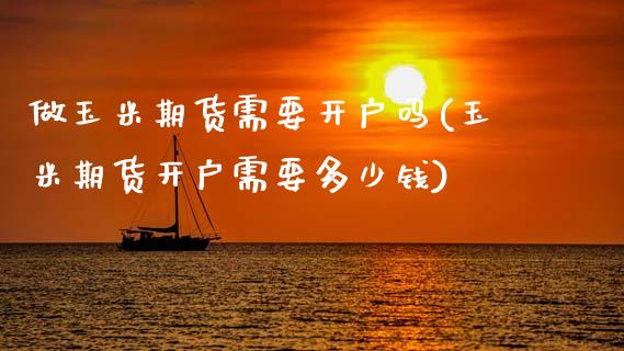 做玉米期货需要开户吗(玉米期货开户需要多少钱) (https://www.njaxzs.com/) 期货直播间 第1张