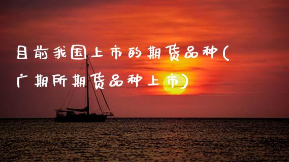 目前我国上市的期货品种(广期所期货品种上市) (https://www.njaxzs.com/) 原油期货 第1张