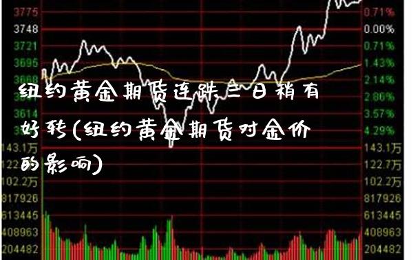 纽约黄金期货连跌三日稍有好转(纽约黄金期货对金价的影响) (https://www.njaxzs.com/) 期货开户 第1张