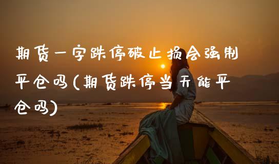 期货一字跌停破止损会强制平仓吗(期货跌停当天能平仓吗) (https://www.njaxzs.com/) 内盘期货 第1张