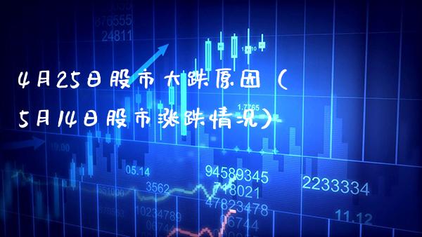 4月25日股市大跌原因（5月14日股市涨跌情况） (https://www.njaxzs.com/) 期货直播间 第1张