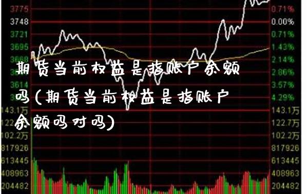 期货当前权益是指账户余额吗(期货当前权益是指账户余额吗对吗) (https://www.njaxzs.com/) 原油期货 第1张