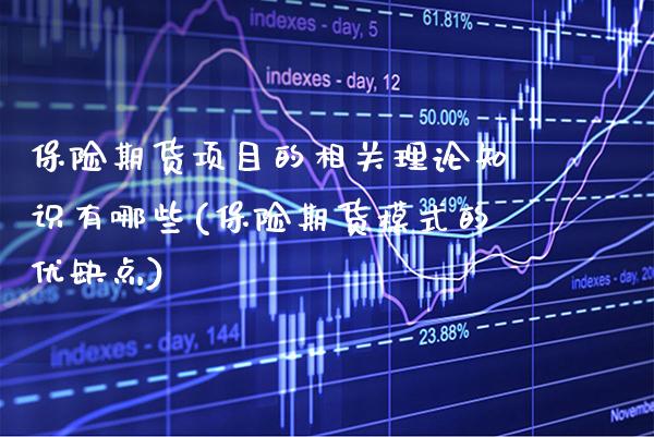 保险期货项目的相关理论知识有哪些(保险期货模式的优缺点) (https://www.njaxzs.com/) 期货直播间 第1张