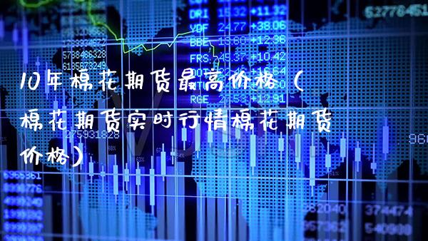 10年棉花期货最高（棉花期货实时行情棉花期货） (https://www.njaxzs.com/) 期货直播间 第1张