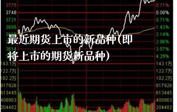 最近期货上市的新品种(即将上市的期货新品种) (https://www.njaxzs.com/) 内盘期货 第1张