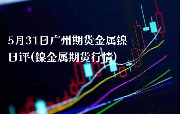 5月31日广州期货金属镍日评(镍金属期货行情) (https://www.njaxzs.com/) 内盘期货 第1张