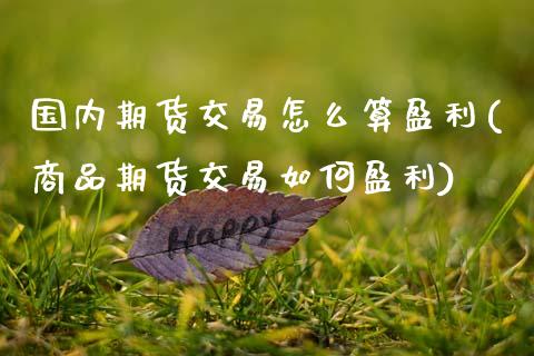 国内期货交易怎么算盈利(商品期货交易如何盈利) (https://www.njaxzs.com/) 期货开户 第1张