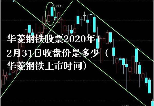 华菱钢铁股票2020年12月31日收盘价是多少（华菱钢铁上市时间） (https://www.njaxzs.com/) 期货直播间 第1张