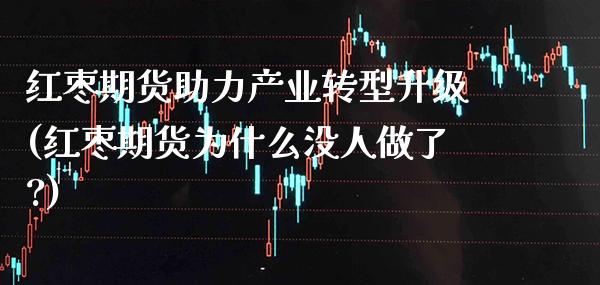 红枣期货助力产业转型升级(红枣期货为什么没人做了?) (https://www.njaxzs.com/) 原油期货 第1张