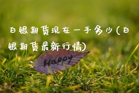 白银期货现在一手多少(白银期货最新行情) (https://www.njaxzs.com/) 期货直播间 第1张