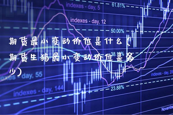 期货最小变动价位是什么(期货生猪最小变动价位是多少) (https://www.njaxzs.com/) 内盘期货 第1张