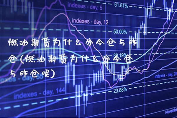 燃油期货为什么分今仓与昨仓(燃油期货为什么分今仓与昨仓呢) (https://www.njaxzs.com/) 期货直播间 第1张