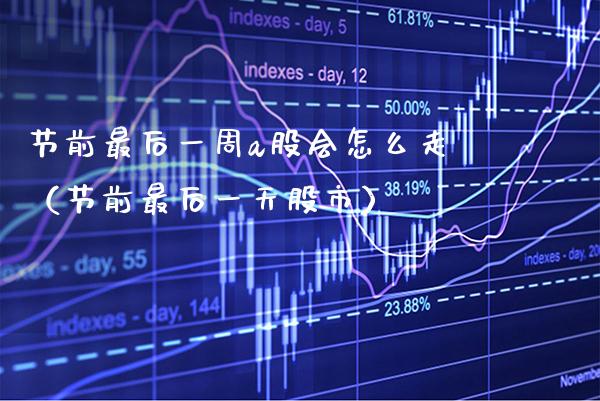 节前最后一周a股会怎么走(节前最后一天股市) 期货直播间 第1张-爱新财经 节前最后一周a股会怎么走(节前最后一天股市) (https://www.njaxzs.com/) 期货直播间 第1张