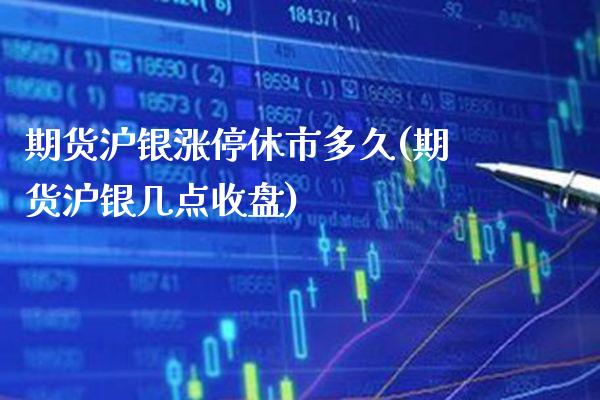 期货沪银涨停休市多久(期货沪银几点收盘) (https://www.njaxzs.com/) 期货开户 第1张