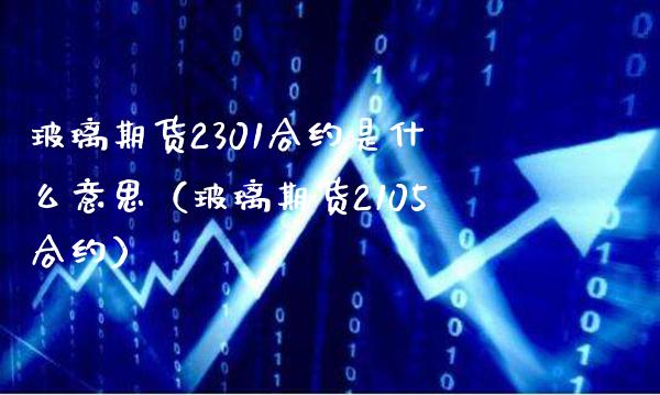 玻璃期货2301合约是什么意思（玻璃期货2105合约） (https://www.njaxzs.com/) 内盘期货 第1张