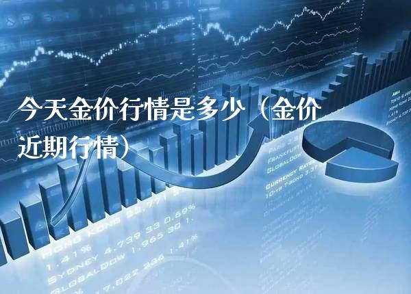 今天金价行情是多少（金价近期行情） (https://www.njaxzs.com/) 期货开户 第1张