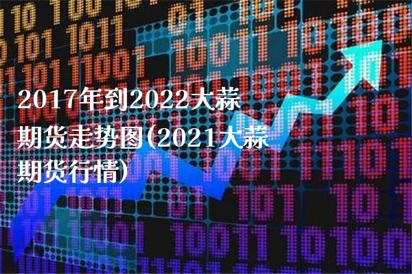2017年到2022大蒜期货走势图(2021大蒜期货行情) (https://www.njaxzs.com/) 内盘期货 第1张
