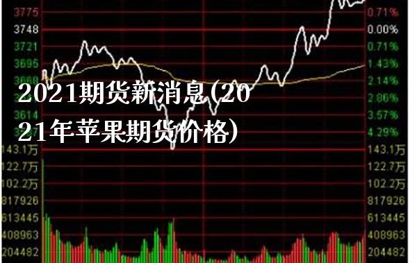 2021期货新消息(2021年苹果期货价格) (https://www.njaxzs.com/) 内盘期货 第1张