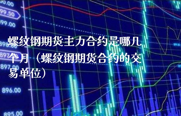 螺纹钢期货主力合约是哪几个月（螺纹钢期货合约的交易单位） (https://www.njaxzs.com/) 内盘期货 第1张