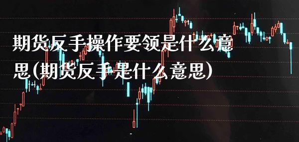 期货反手操作要领是什么意思(期货反手是什么意思) 期货开户 第1张-爱新财经 期货反手操作要领是什么意思(期货反手是什么意思) (https://www.njaxzs.com/) 期货开户 第1张