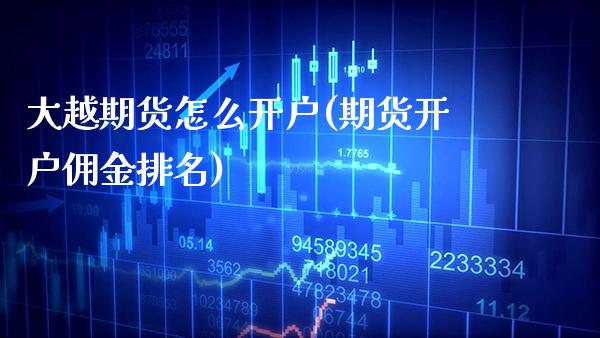 大越期货怎么开户(期货开户佣金排名) (https://www.njaxzs.com/) 期货直播间 第1张