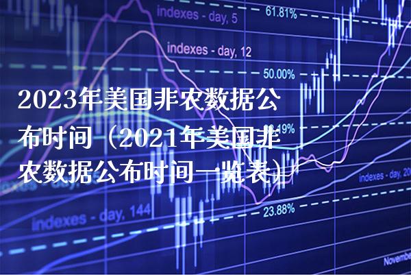 2023年美国非农数据公布时间（2021年美国非农数据公布时间一览表） (https://www.njaxzs.com/) 期货直播间 第1张