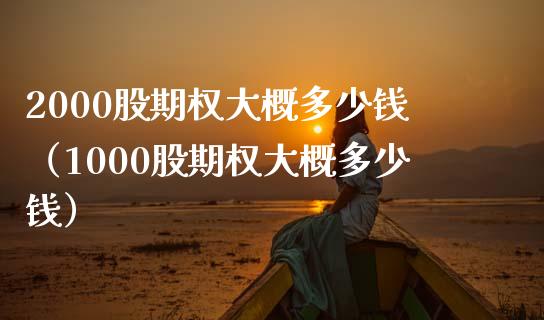 2000股期权大概多少钱（1000股期权大概多少钱） (https://www.njaxzs.com/) 黄金期货 第1张