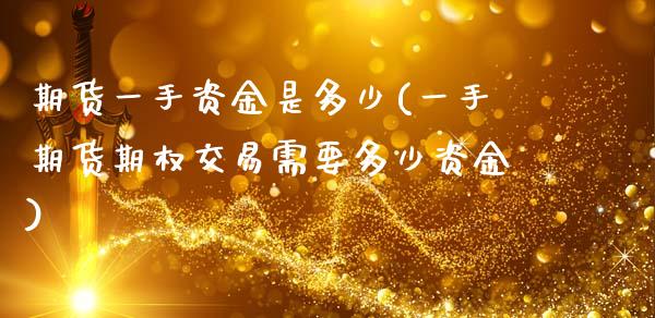 期货一手资金是多少(一手期货期权交易需要多少资金) (https://www.njaxzs.com/) 黄金期货 第1张
