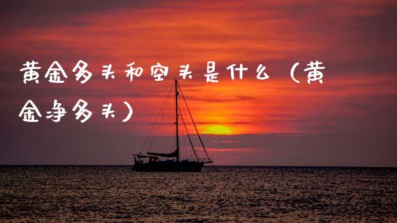 黄金多头和空头是什么（黄金净多头） (https://www.njaxzs.com/) 期货直播间 第1张