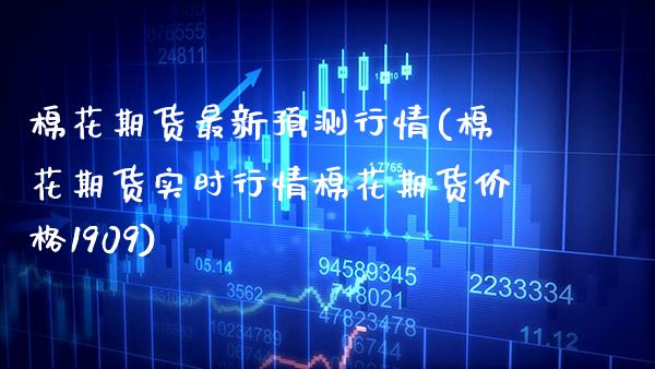 棉花期货最新预测行情(棉花期货实时行情棉花期货价格1909) (https://www.njaxzs.com/) 期货开户 第1张