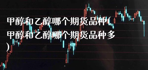 甲醇和乙醇哪个期货品种(甲醇和乙醇哪个期货品种多) (https://www.njaxzs.com/) 期货直播间 第1张