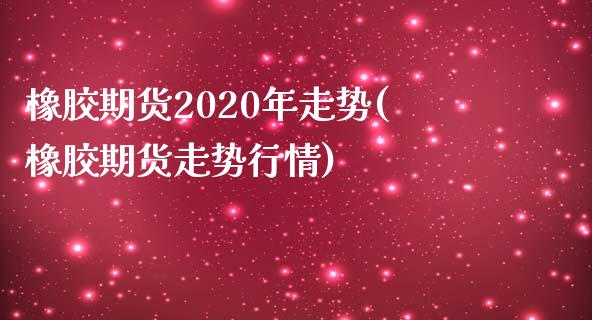 橡胶期货2020年走势(橡胶期货走势行情) (https://www.njaxzs.com/) 期货投资 第1张