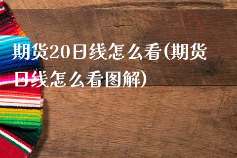 期货20日线怎么看(期货日线怎么看图解) (https://www.njaxzs.com/) 期货直播间 第1张