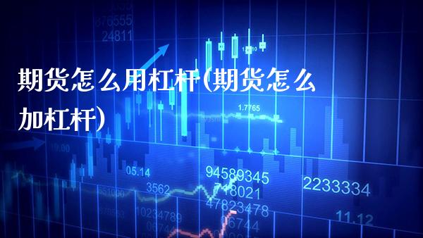 期货怎么用杠杆(期货怎么加杠杆) (https://www.njaxzs.com/) 原油期货 第1张