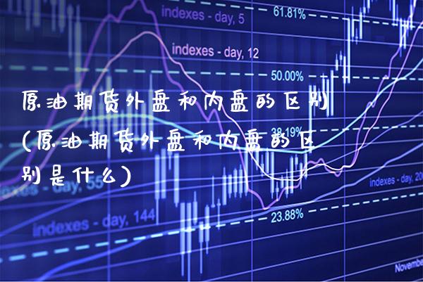 原油期货外盘和内盘的区别(原油期货外盘和内盘的区别是什么) (https://www.njaxzs.com/) 期货直播间 第1张