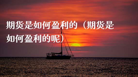 期货是如何盈利的（期货是如何盈利的呢） (https://www.njaxzs.com/) 期货直播间 第1张